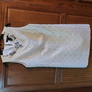 White House Black Market Embellished Dress